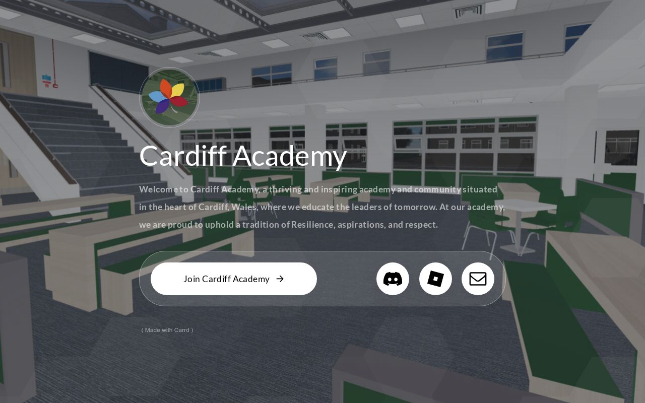 Carrd profile picture for @cardiff